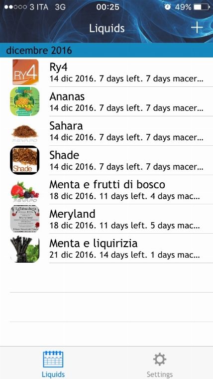 App per liquidi "vape Notes" [SigarettaElettronicaForum.com]