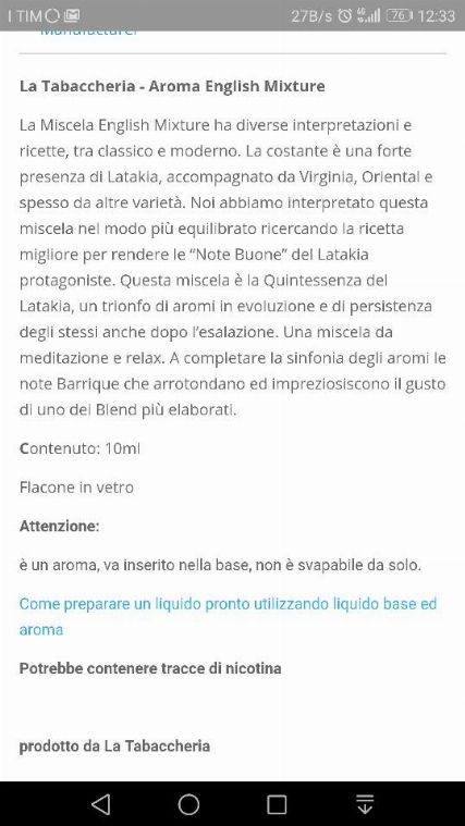 Consiglio Aromi Organici Migliori [SigarettaElettronicaForum.com]