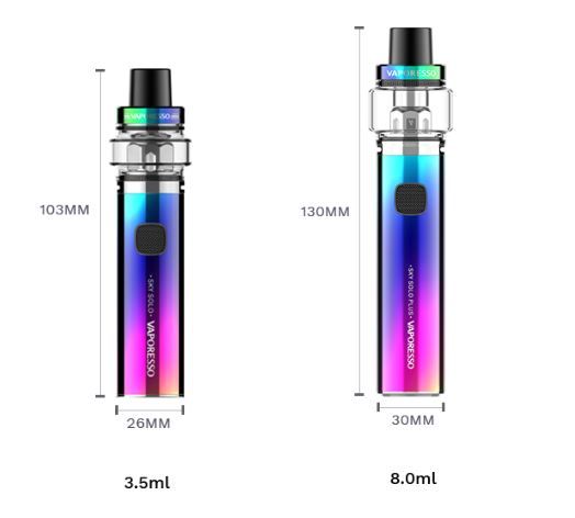 Vaporesso Sky Solo Plus 3.000Mah E Sky Solo 1.400Mah [SigarettaElettronicaForum.com]