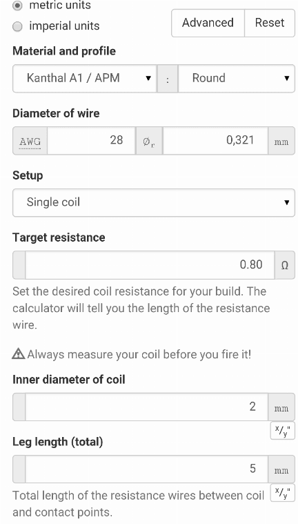Range wattaggio coil prefabbricate [SigarettaElettronicaForum.com]