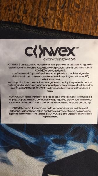 Dal VAPITALY 2019.... il CONVEX [SigarettaElettronicaForum.com]