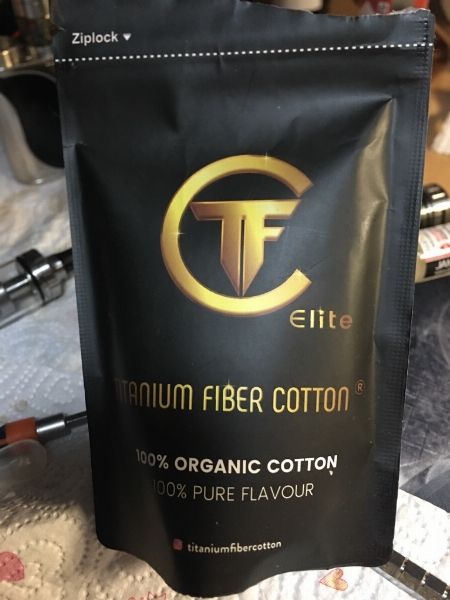 Titanium Fiber Cotton - Elite [SigarettaElettronicaForum.com]