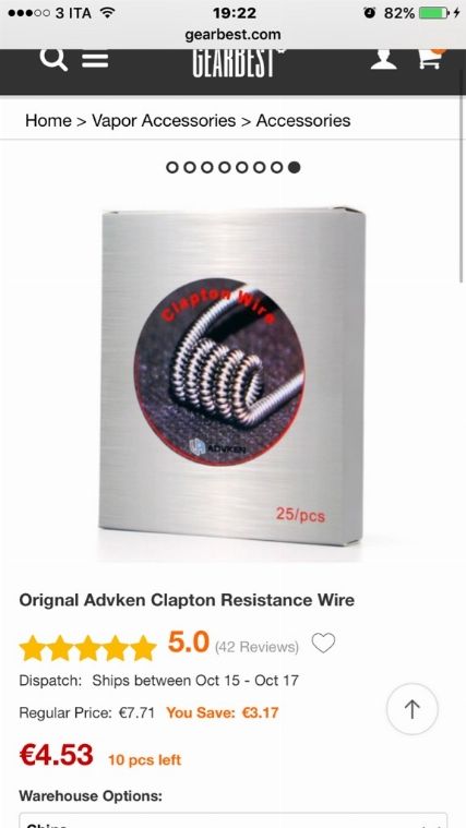 Acquisto su gear best e ora?? [SigarettaElettronicaForum.com]