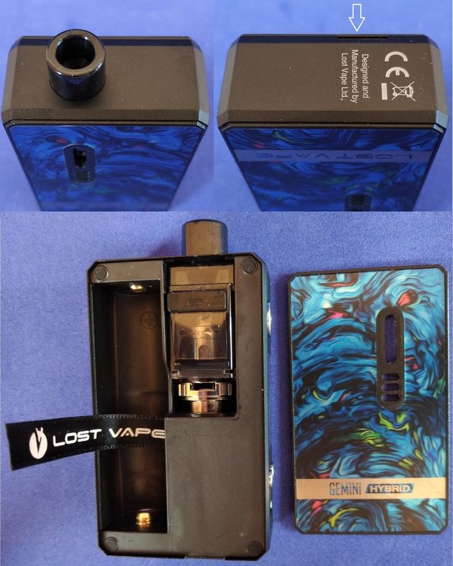 Opinioni su - Lost Vape Gemini Hybrid Aio Pod Mod Kit 80W