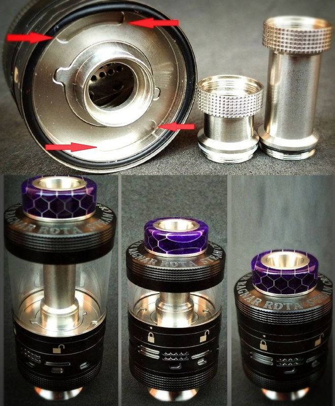 Steam Crave Aromamizer Ragnar RDTA Advanced Version [SigarettaElettronicaForum.com]