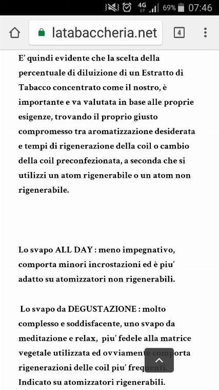 Consigli diluizione aromi La Tabaccheria [SigarettaElettronicaForum.com]