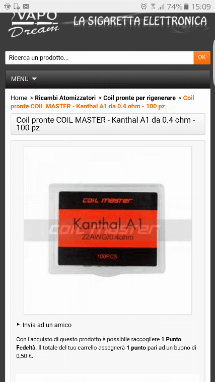 Range wattaggio coil prefabbricate [SigarettaElettronicaForum.com]