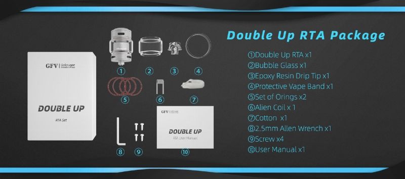 GFV Goforvape Double UP RTA [SigarettaElettronicaForum.com]