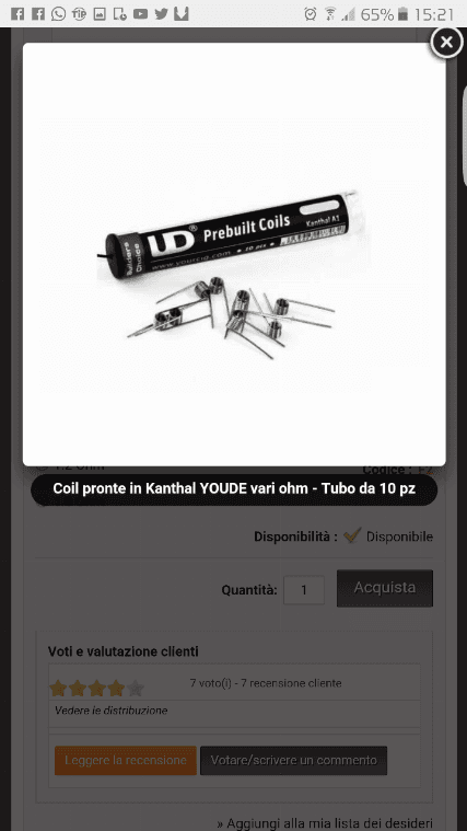 Range wattaggio coil prefabbricate [SigarettaElettronicaForum.com]