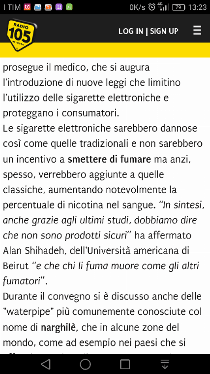 Tirelli:  I Medici Promuovano Le Sigarette Elettroniche [SigarettaElettronicaForum.com]