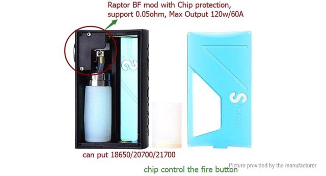 Vapor Storm Raptor Squonk Mechanical Mod [SigarettaElettronicaForum.com]