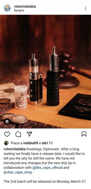 Diplomat Rta By Centenary Mods [SigarettaElettronicaForum.com]