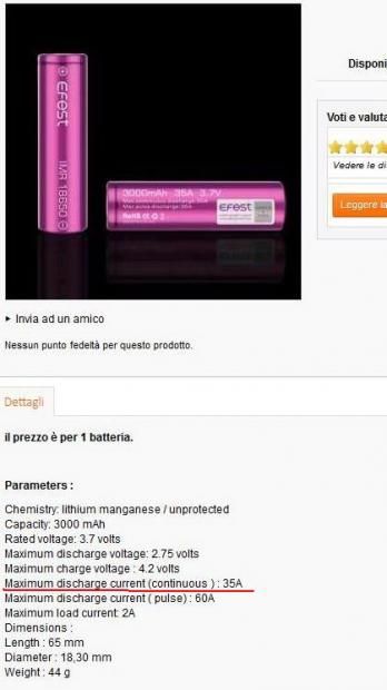 Info Su Queste Batterie 18650 [SigarettaElettronicaForum.com]