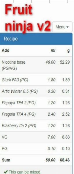 Fruit Ninja V1 [SigarettaElettronicaForum.com]