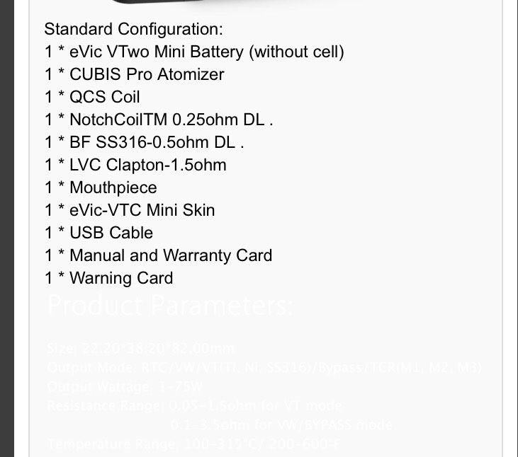 Inizializzare evic VTwo mini [SigarettaElettronicaForum.com]