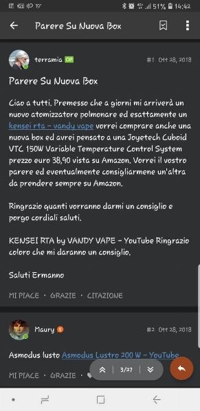 Cerco Un Socio Che Mi Ha Dato Consigli Su Lustro 200w [SigarettaElettronicaForum.com]