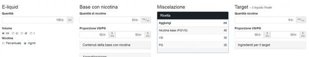 Calcolo Della Percentuale Nicotina 8% [SigarettaElettronicaForum.com]