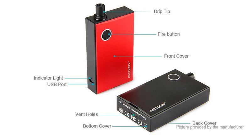 Artery PAL AIO (billet Box Style Con Batteria Integrata) [SigarettaElettronicaForum.com]