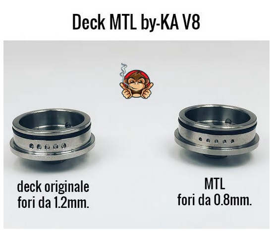 By Ka V8+ E Deck MTL Fori 0.8 [SigarettaElettronicaForum.com]