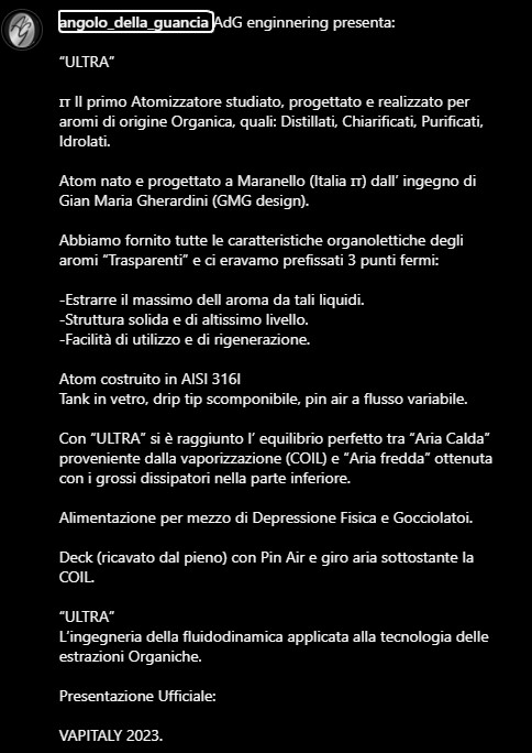 ULTRA By GMG [SigarettaElettronicaForum.com]