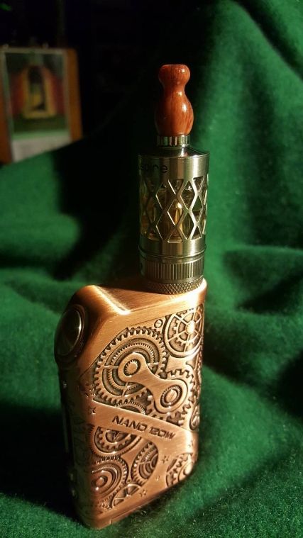 Finalmente Arrivata La Tesla Nano 120W Versione SteamPunk [SigarettaElettronicaForum.com]