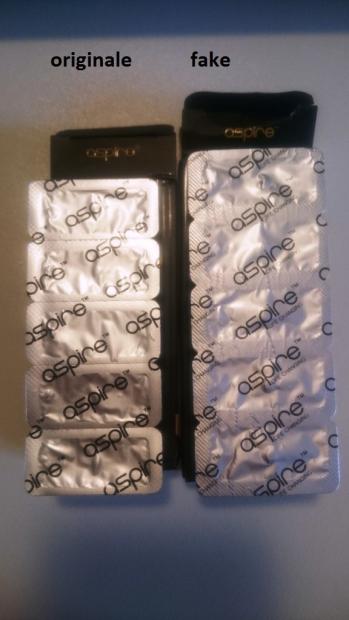 Coil Aspire - Attenzione Ai Fake! [SigarettaElettronicaForum.com]