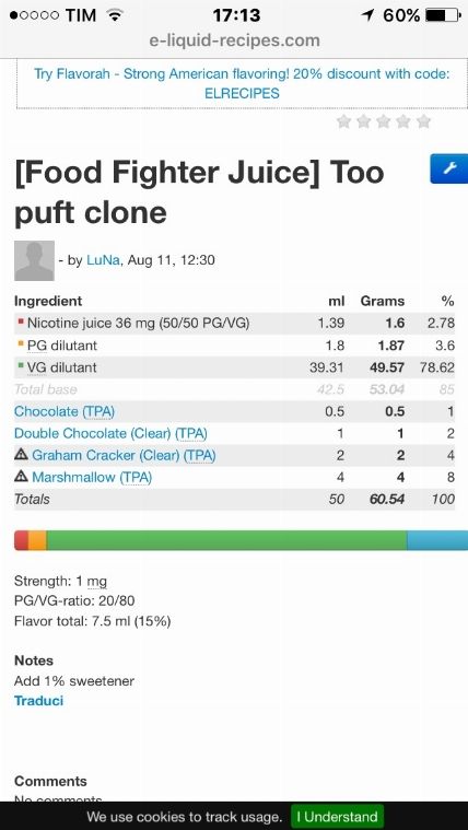 Ricetta Too Puft [SigarettaElettronicaForum.com]