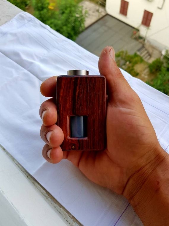 Prima Box Mod Bottom Feeder In Legno Con DNA 75 [SigarettaElettronicaForum.com]