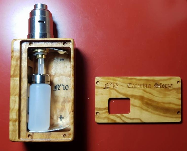 Prima Box Mod Bottom Feeder In Legno Con DNA 75 [SigarettaElettronicaForum.com]