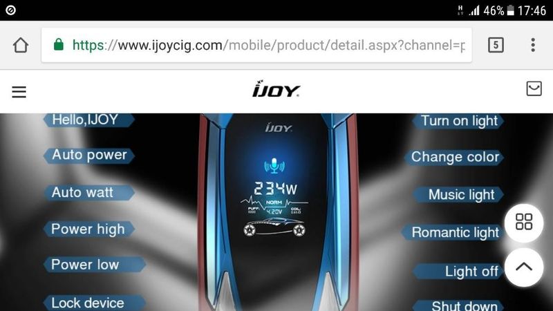 IJOY Avenger 270 234W Voice Control Box Mod [SigarettaElettronicaForum.com]