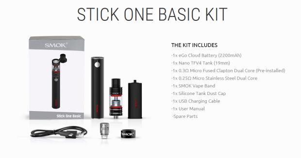 Smok: Stick One Plus Kit. [SigarettaElettronicaForum.com]