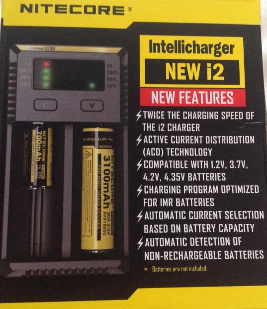 Nitecore Intellicharger New I2. [SigarettaElettronicaForum.com]