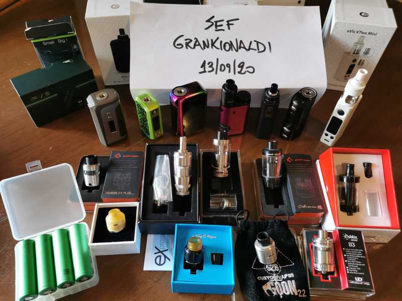 Lotto svapo svuota cassetto x3 - Box, atomizzatori, accessori [Bologna] [SigarettaElettronicaForum.com]