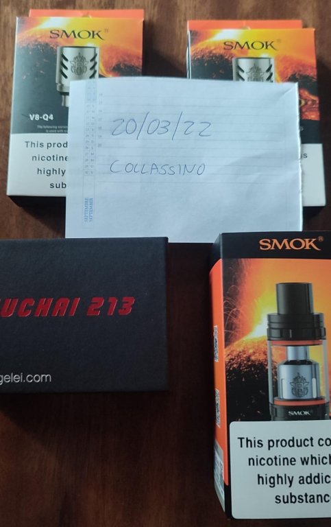 Fuchai 213 Plus + Tfv8 + Coil Ricambio [Lecco] [SigarettaElettronicaForum.com]