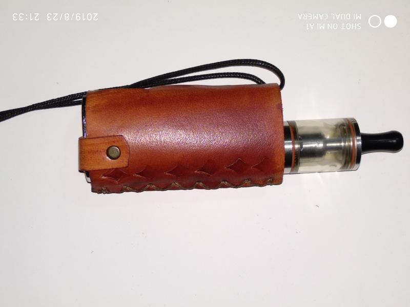 Porta Box Da Collo In Cuoio [SigarettaElettronicaForum.com]