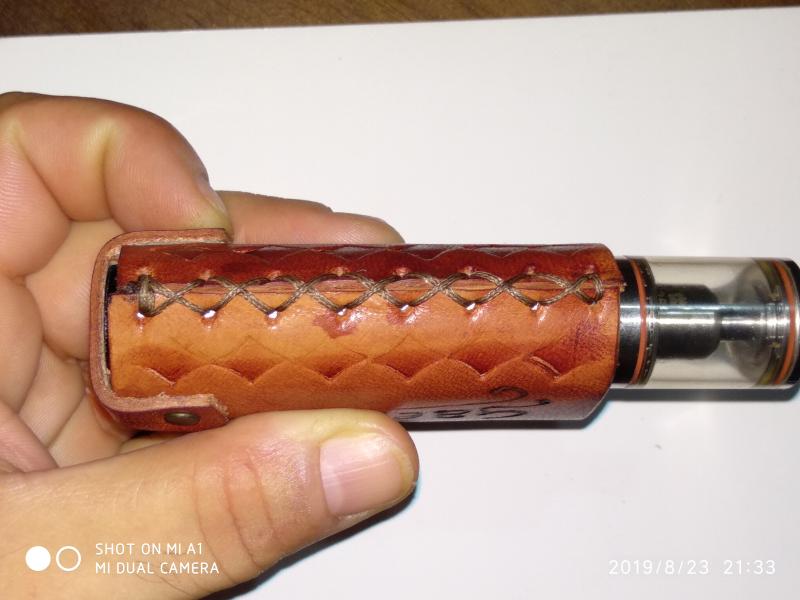 Porta Box Da Collo In Cuoio [SigarettaElettronicaForum.com]
