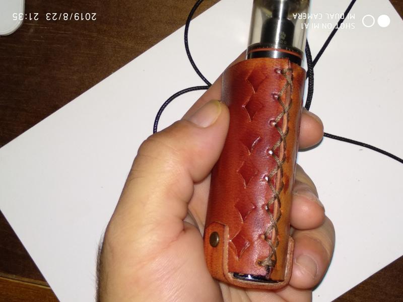 Porta Box Da Collo In Cuoio [SigarettaElettronicaForum.com]
