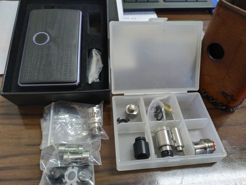 Billet box DNA 60 + vapeshell clone +insider clone + cover cuoio [SigarettaElettronicaForum.com]