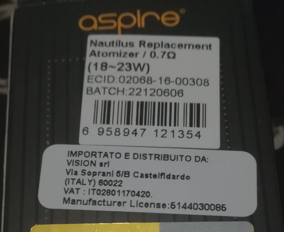 Coil Aspire Fallate... Problema Risolto? [SigarettaElettronicaForum.com]
