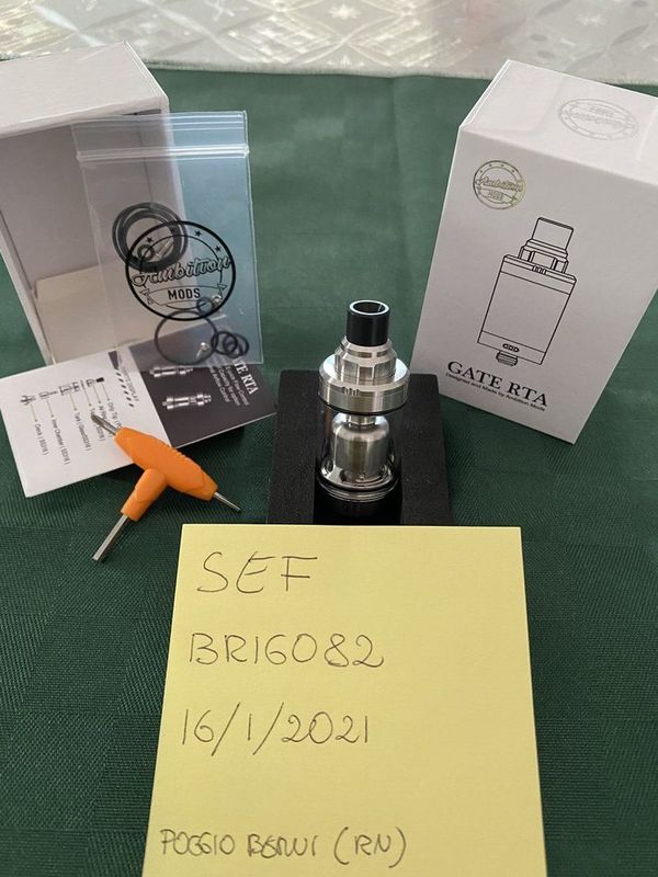 Vendo Atom Gate MTL RTA 22mm Ambition Mods [Rimini] [SigarettaElettronicaForum.com]