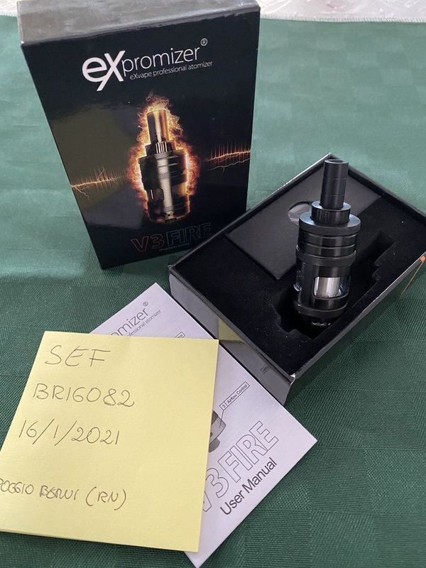 Vendo Atom Expromizer V3 Fire 4ml [Rimini] [SigarettaElettronicaForum.com]