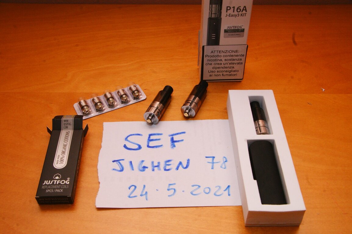 Kit Justfog P16a Nuovo Con 3 Atom (Novara) [SigarettaElettronicaForum.com]