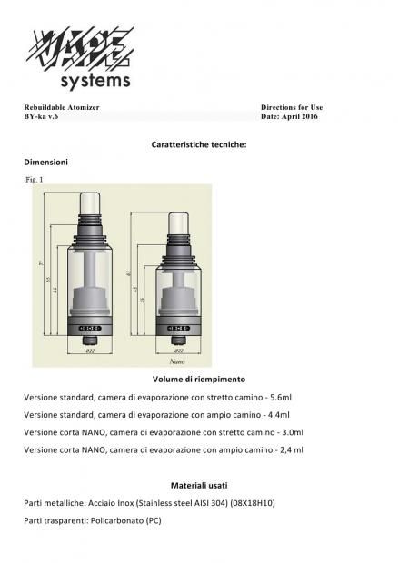 Manuale Yeahsmo KA-V6. Se Non Vedete Niente, Vuol Dire Che Non Sono Stato Capace. [SigarettaElettronicaForum.com]