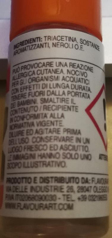 Aroma Neroli Flavourart E Triacetina. [SigarettaElettronicaForum.com]