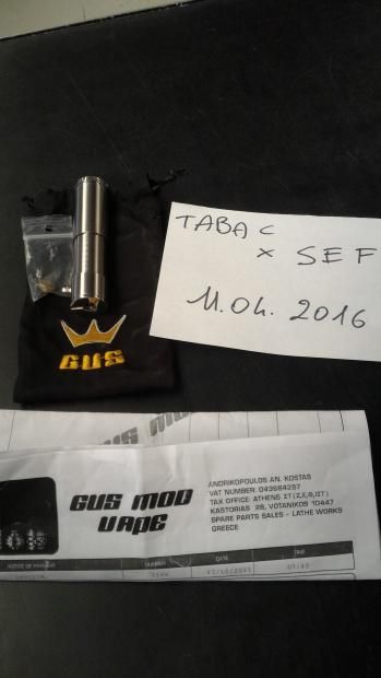 Vendo Tubo Meccanico Gus Estensibile [SigarettaElettronicaForum.com]