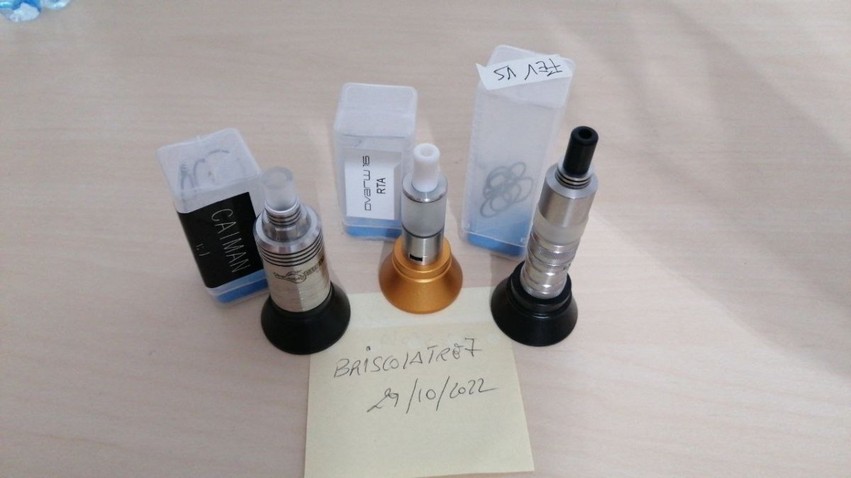 Atomizzatori Replica Dvarw 16mm, Caiman V4, Flash-e-vapor VS Dual [Roma] [SigarettaElettronicaForum.com]