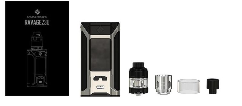 Wismec SINUOUS RAVAGE230 Con GNOME Evo RTA [SigarettaElettronicaForum.com]