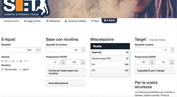 Base Con Nicotina Ed I Conti Non Tornano [SigarettaElettronicaForum.com]