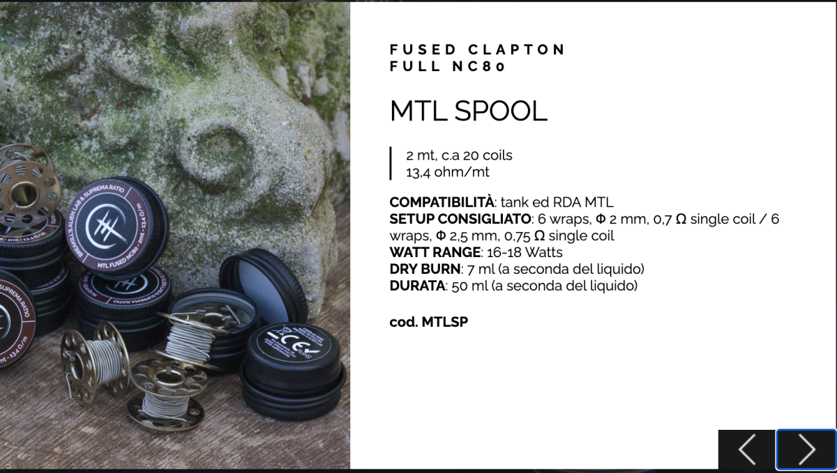 Breakill's Alien Lab - MTL REAKT SPOOL - FUSED CLAPTON FULL NC80 [SigarettaElettronicaForum.com]