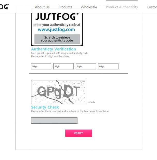 Verifica Autenticità Coil Justfog [SigarettaElettronicaForum.com]